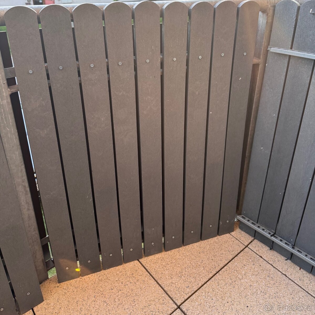 Plot na balkón, traplastové plotovky - 2