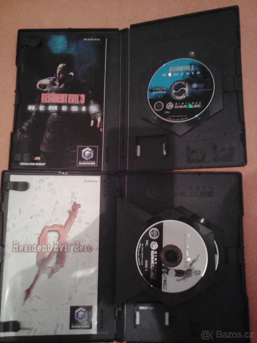 Hry Resident Evil 0 a 1 pro Gamecube a Wii - 2