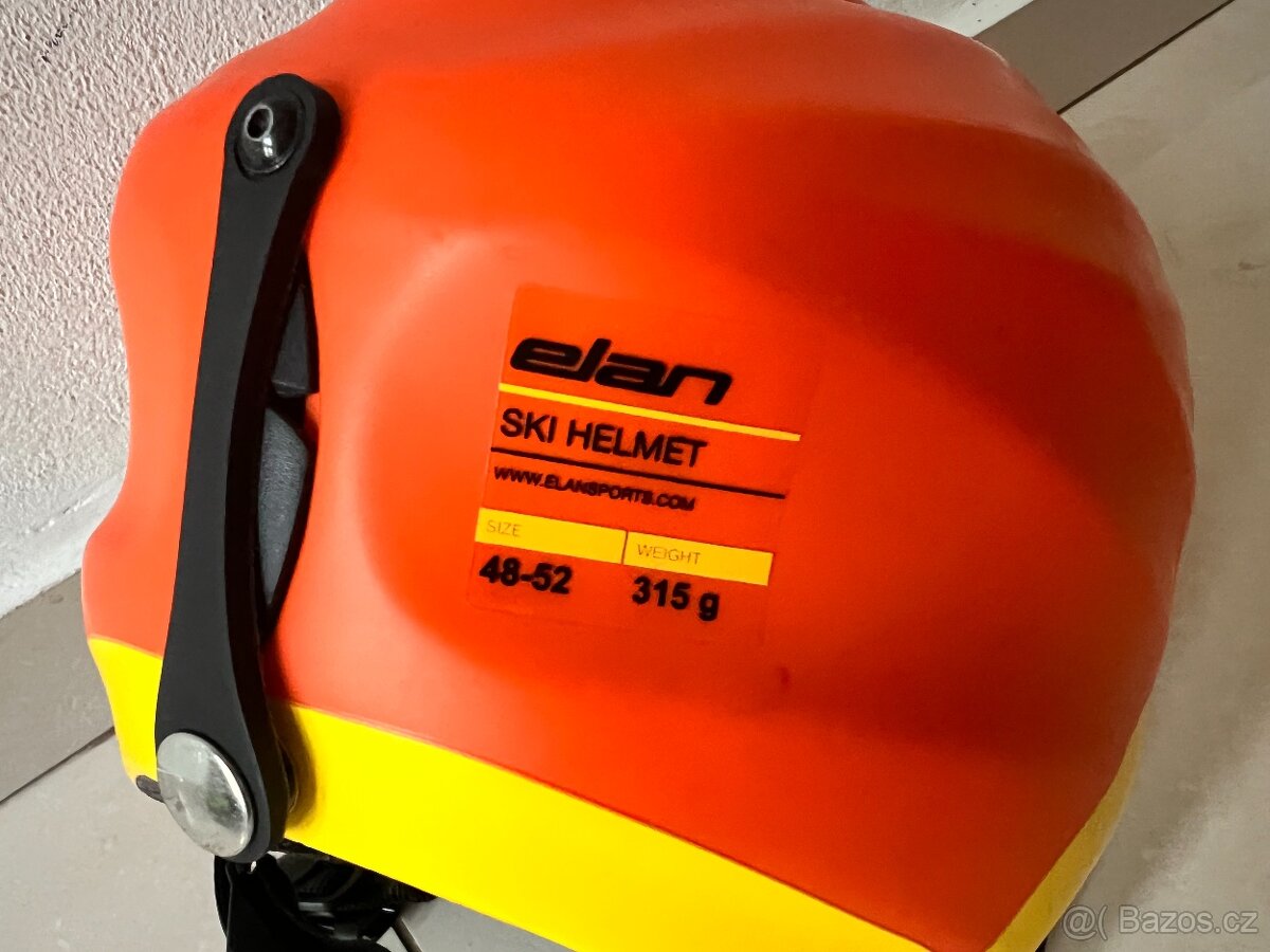 Dětská značková lyžařská přilba Elan velikost 48-52 - 2