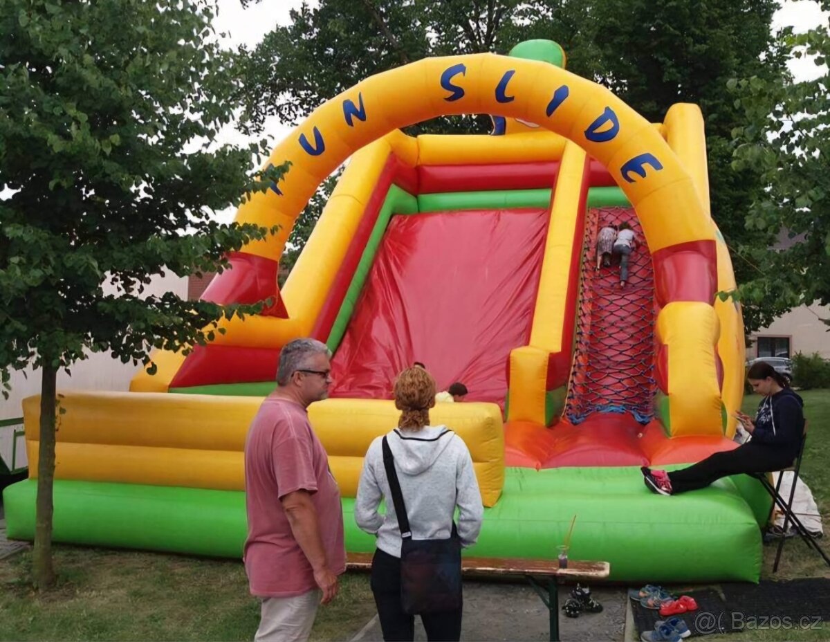 Prodám velkou nafukovací skluzavku - 2