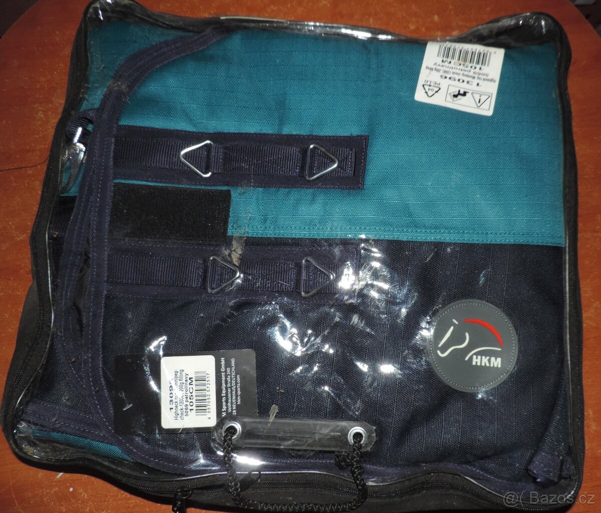 Výběhové deky HKM Highneck 1200D/ 200g - 2