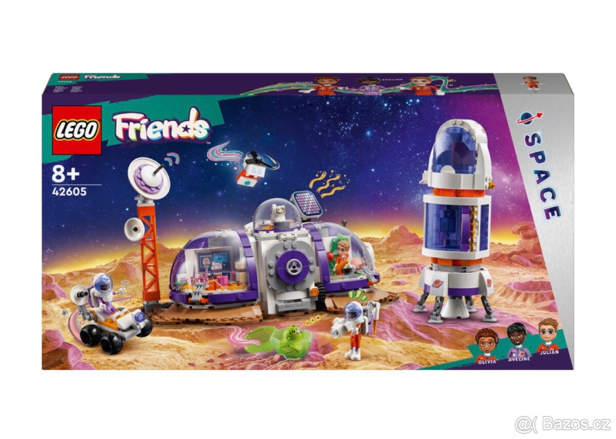 Lego Friends 42605 Základna na Marsu a raketa. - 2