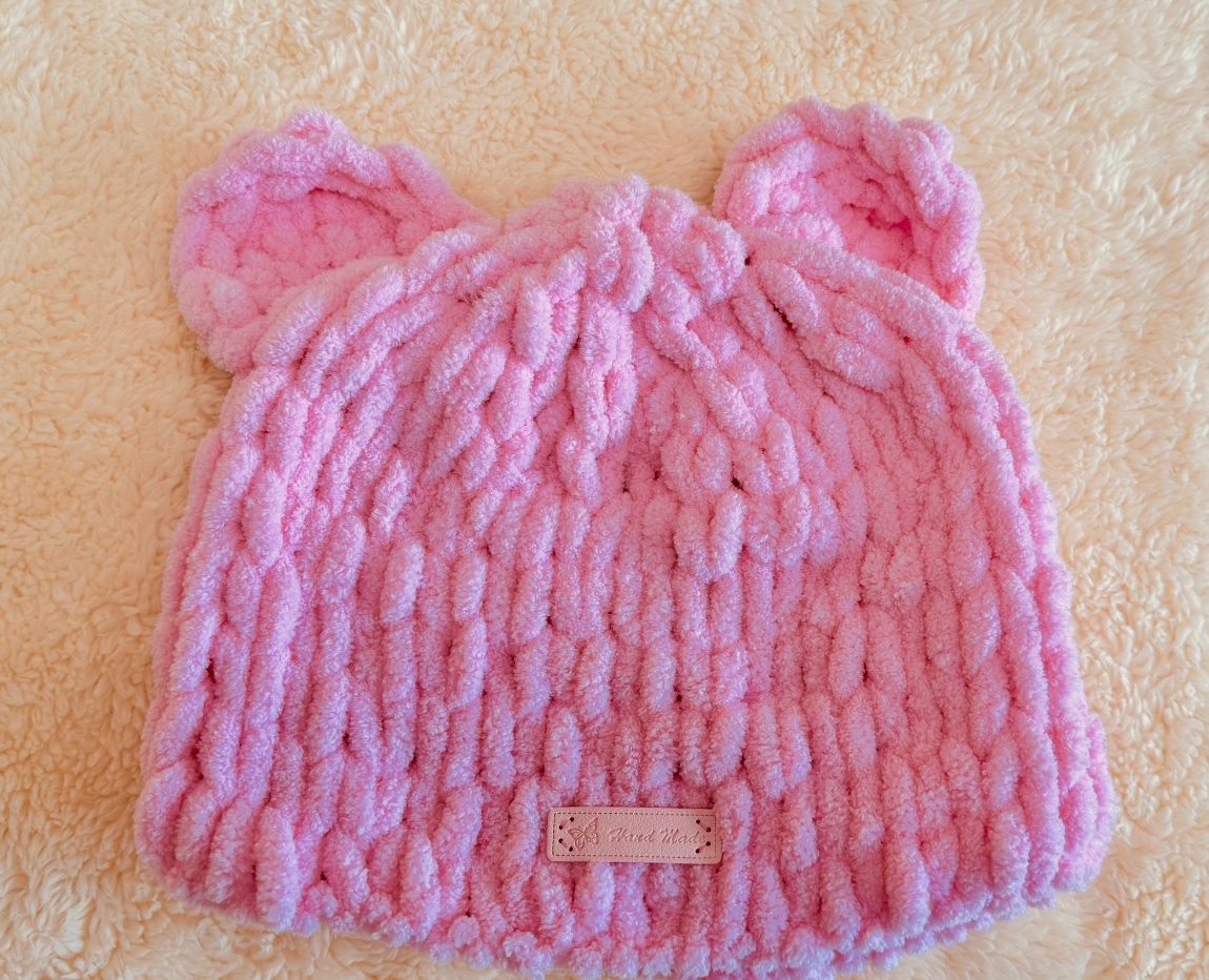 Nová zimní dívčí čepice - 2