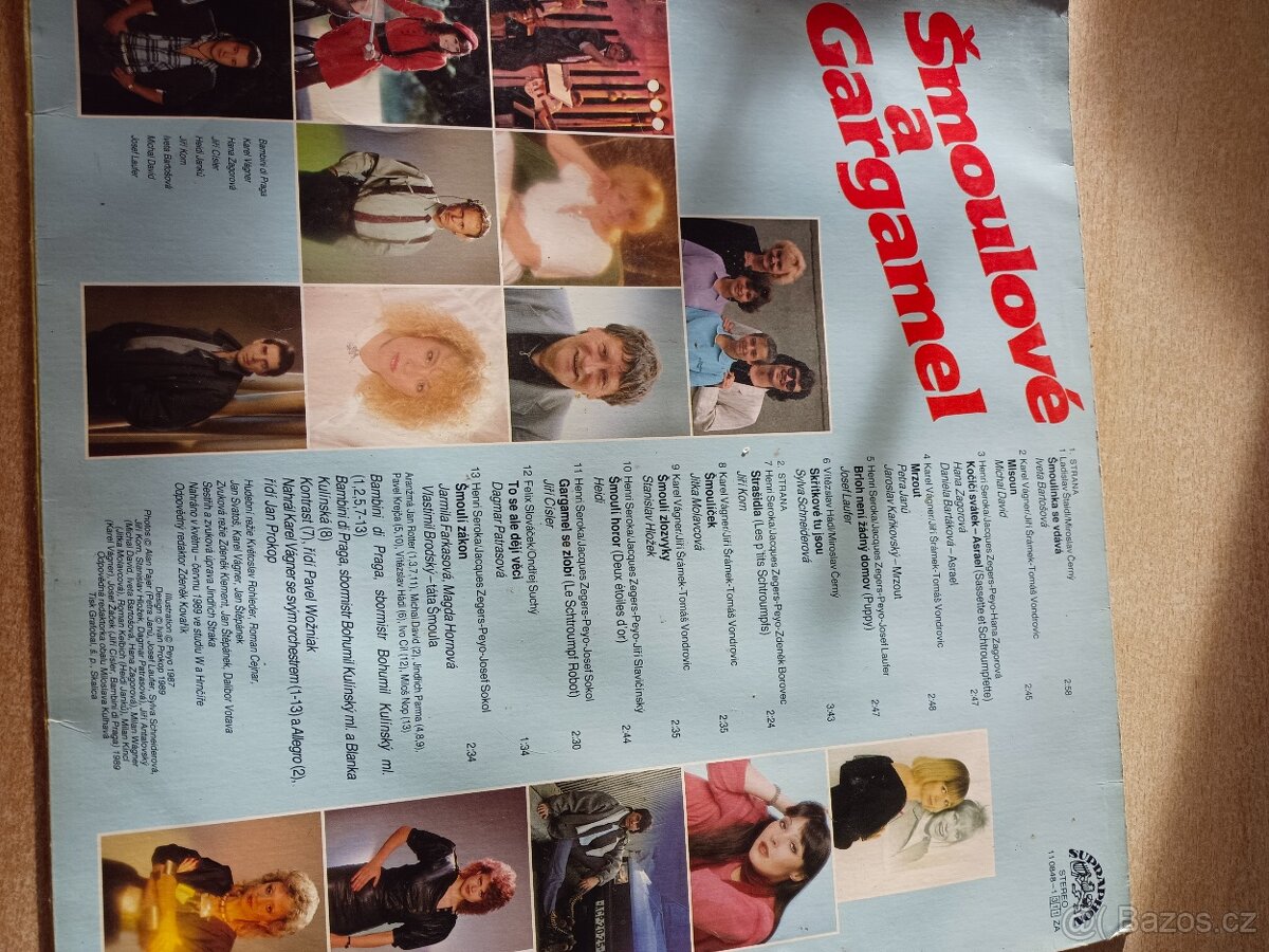 Prodám LP desku šmoulové - 2