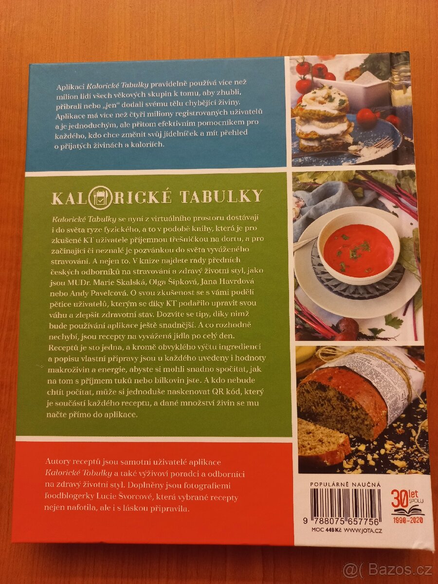 Kniha Kalorické tabulky - 2