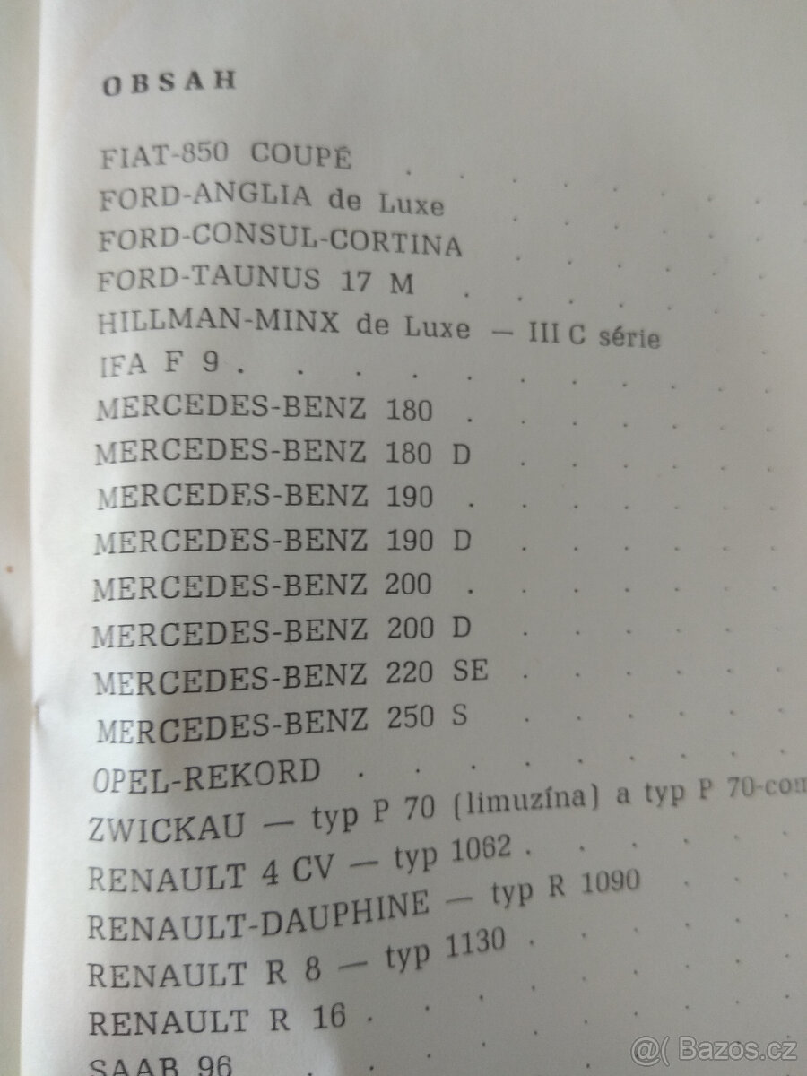 SCHEMATA ELEKTRICKÉHO. ZAP. OS. AUT. II., 1969 - 2