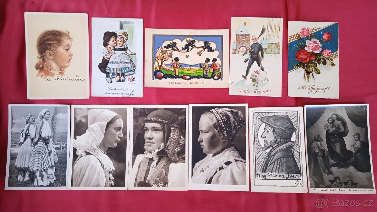 České a zahraniční staré pohlednice - 2
