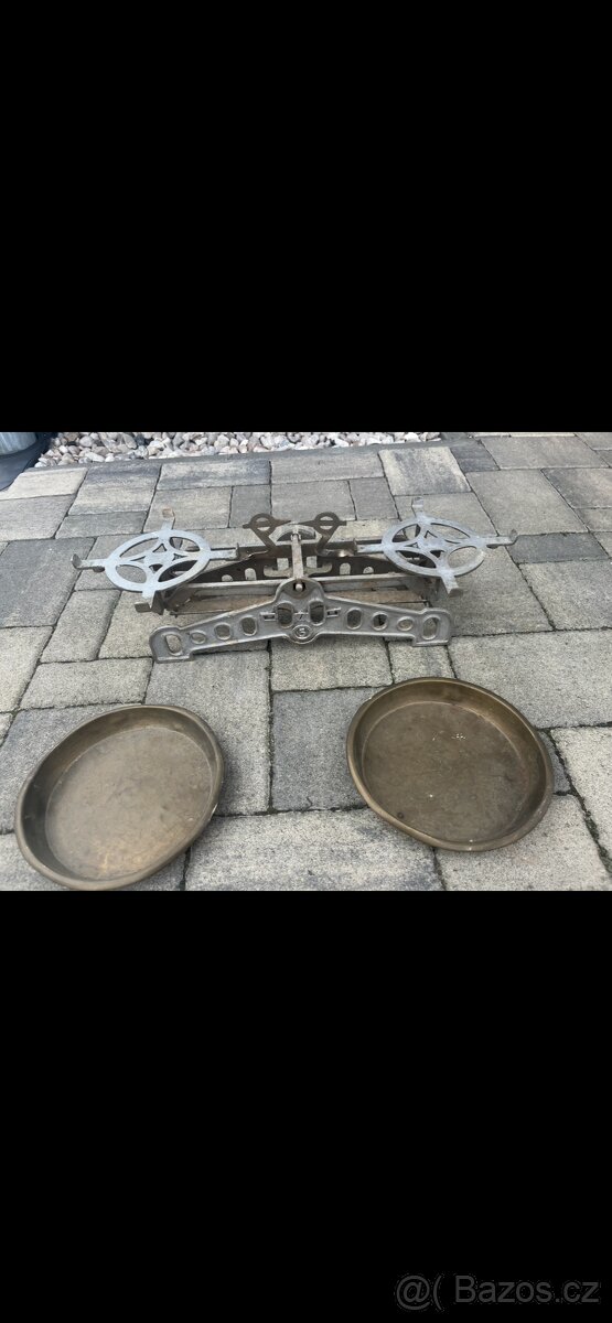 Staré kuchyňské váhy - 2