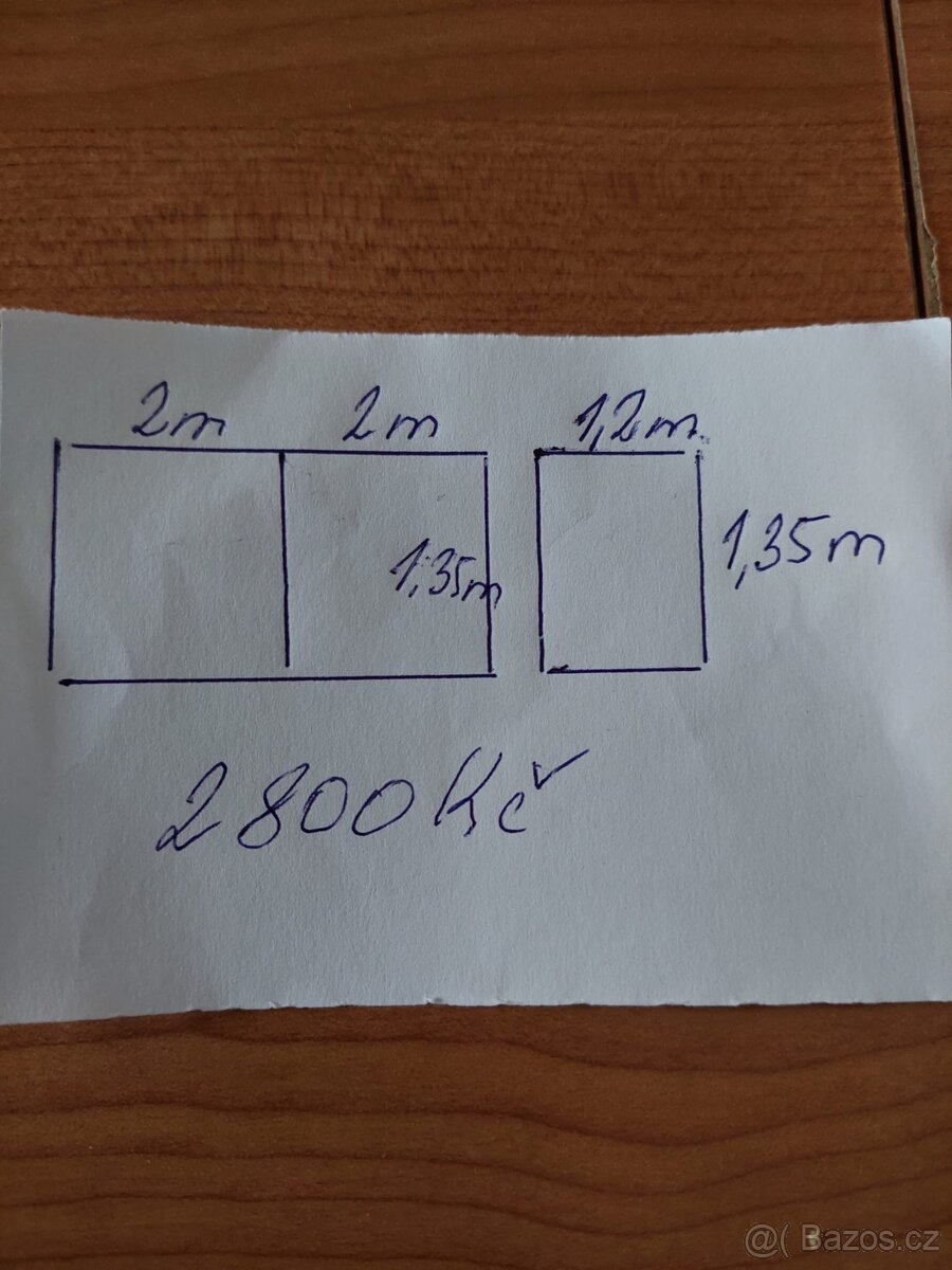 Dvoukřídlá brána + branka - 2