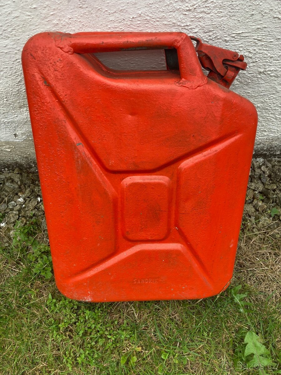 Plechový kanystr 20l - 2