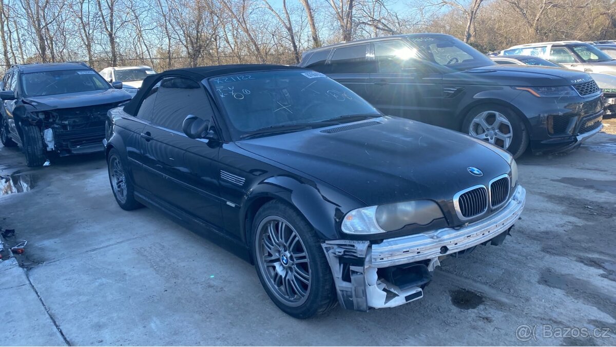 2001 BMW E46 M3 CABRIO - Na náhradní díly - 2