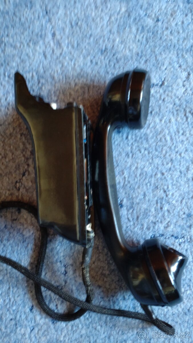 Retro - starý domácí telefon - 2