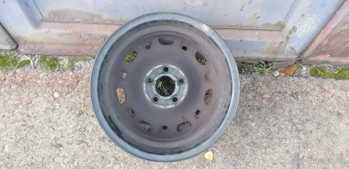 Fabia plechový disk 5X100 , 14" - 2