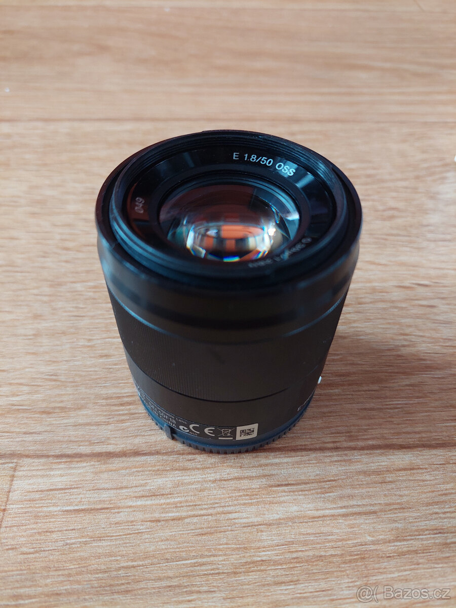 objektiv Sony 50 mm f/1,8 SEL černý - 2