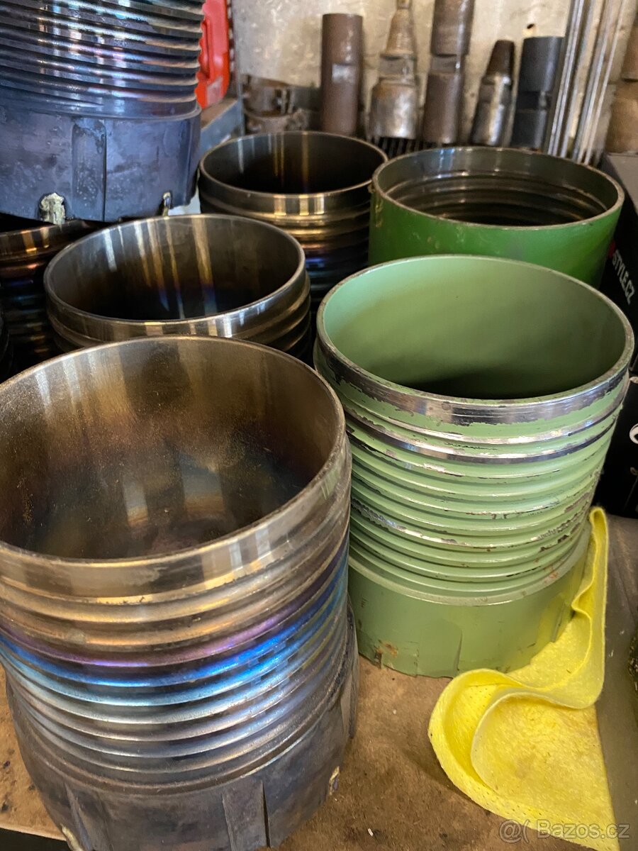 Závitové pažnice studny a vrty, vrtná souprava,vrtné nařadí - 2