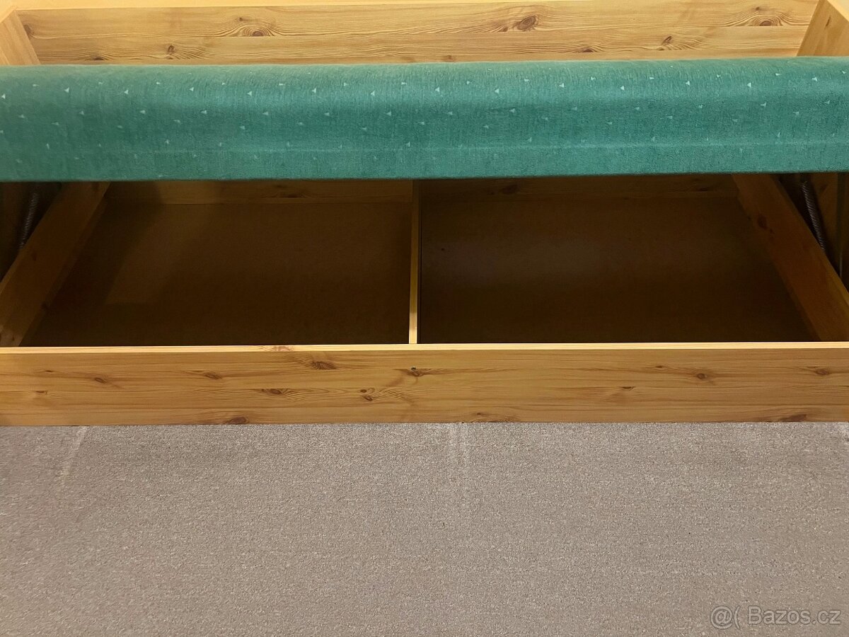 Postel s úložným prostorem - 2