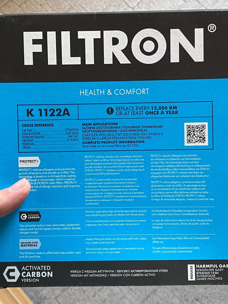 Kabinový filtr Panda - 2