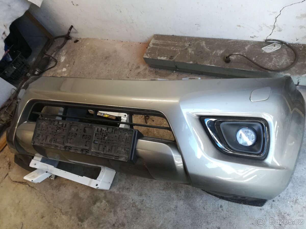 Nissan Navara D23 predni naraznik+mlhovky - 2