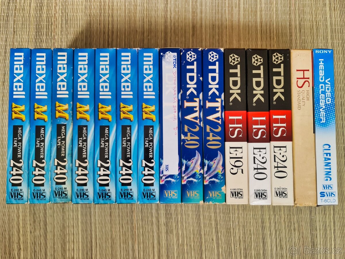 VHS kazety viz foto - 2