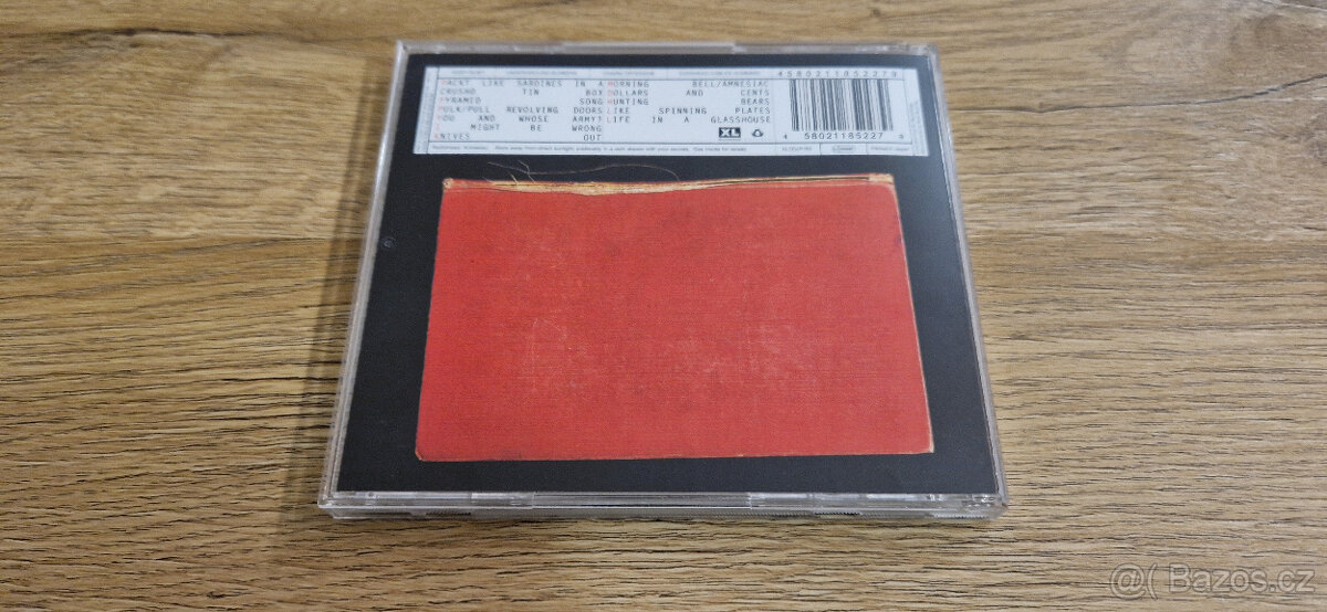 CD Radiohead - Amnesiac, japonská verze - 2