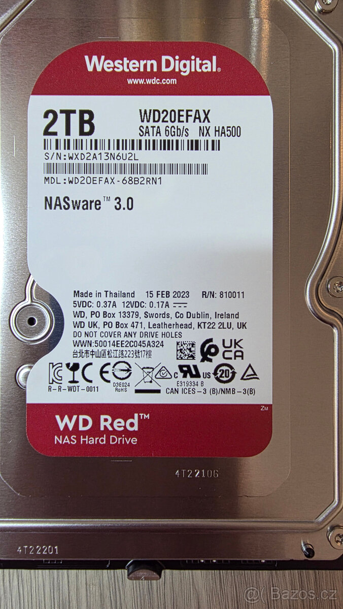 Datové úložiště (NAS) Western Digital My Cloud EX2 Ultra 4TB - 2