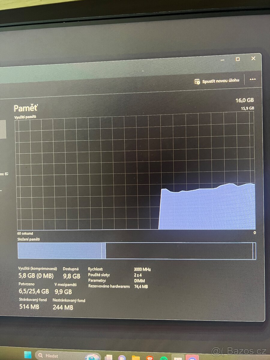 PC -3060ti, ryzen 5 - 2