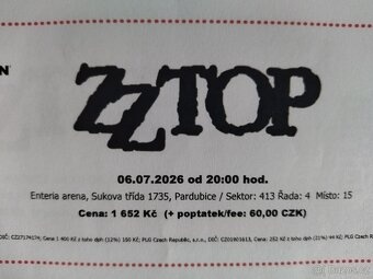 koncert ZZ Top Pardubice - 2