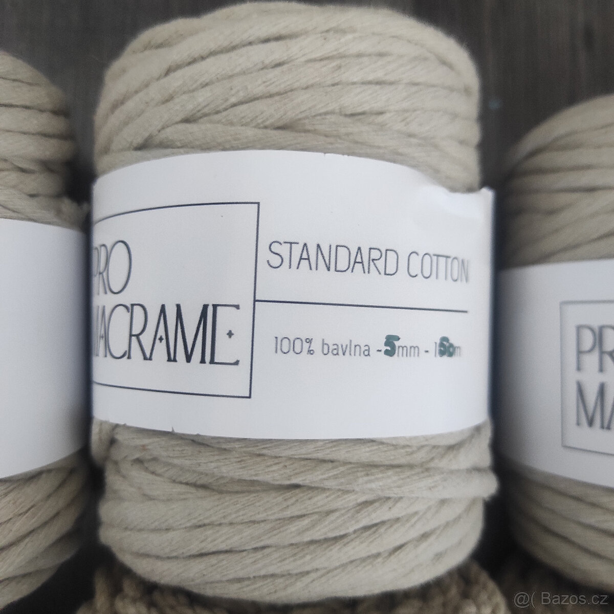 šňůry na macramé - 2