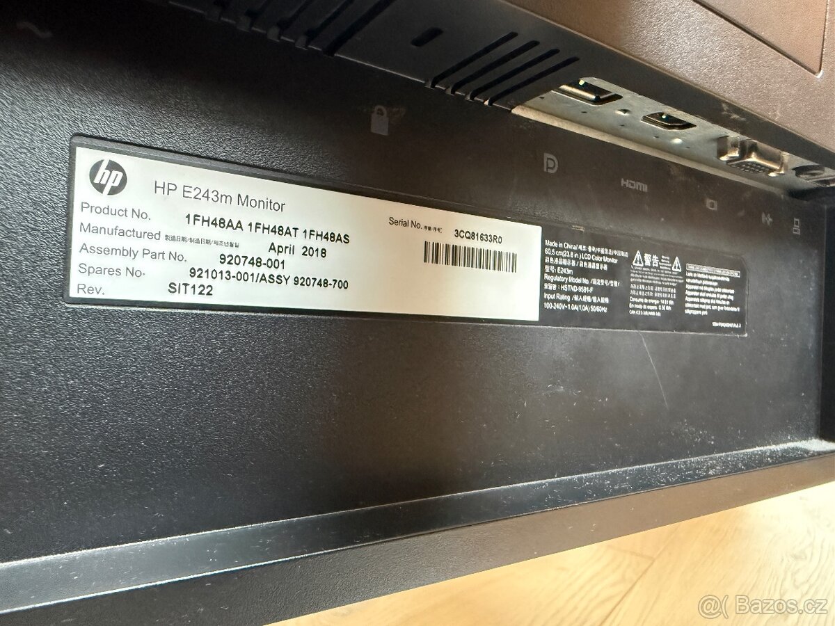 Prodám HP 24” LCD - 2