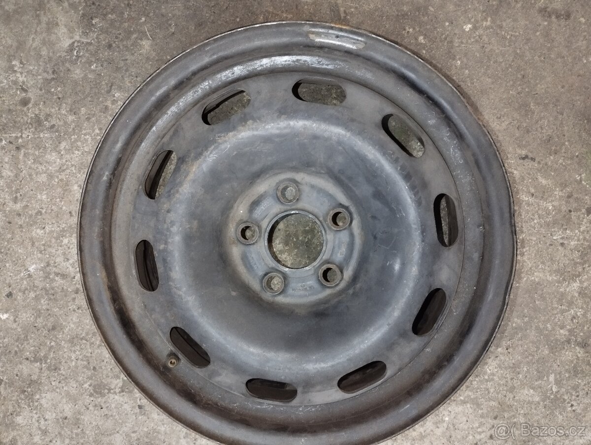 Plechový disk 5x100 r15 - 2