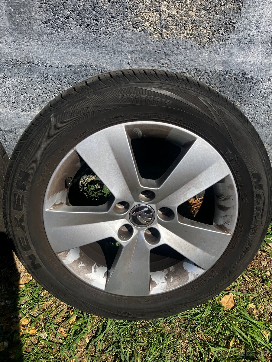 Alu kola 5x100 r15 fabia/rapid - 2