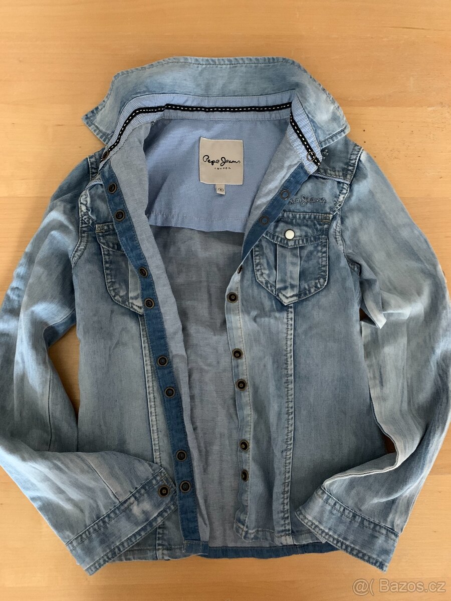 Džinova košilka značky Pepe Jeans - 2