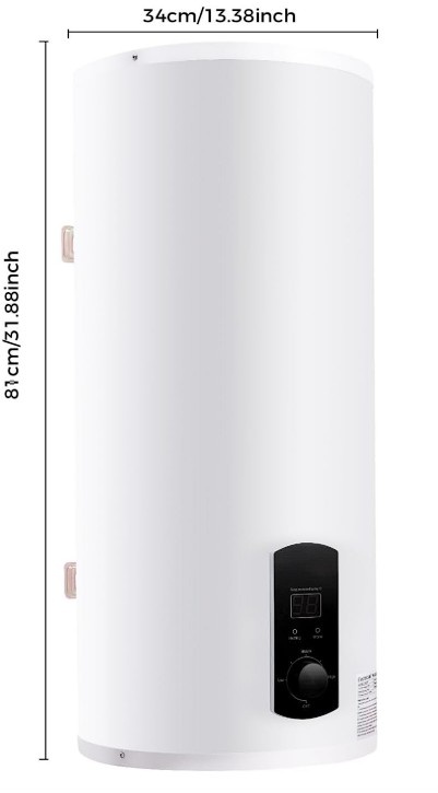 Elektrický bojler / ohřívač vody 100 l – 2000 W - 2