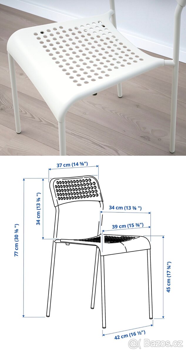 Ikea židle 4 ks - 2