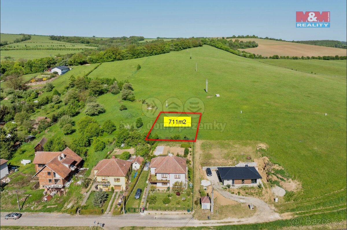 Prodej pozemku k bydlení, 711 m², Luhačovice-Polichno - 2