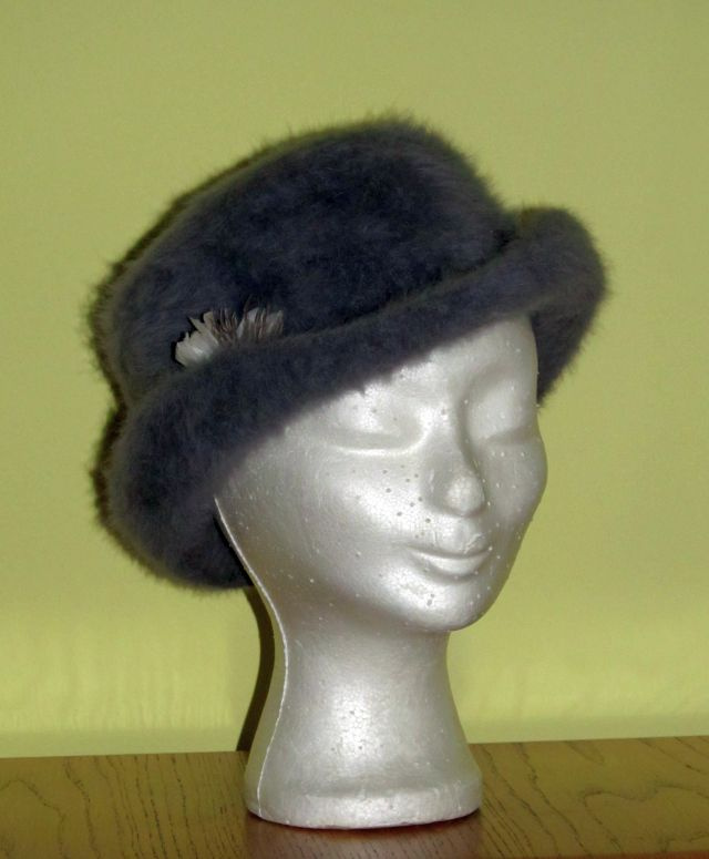 Dámský klobouček - obvod hlavy 56 cm - 2