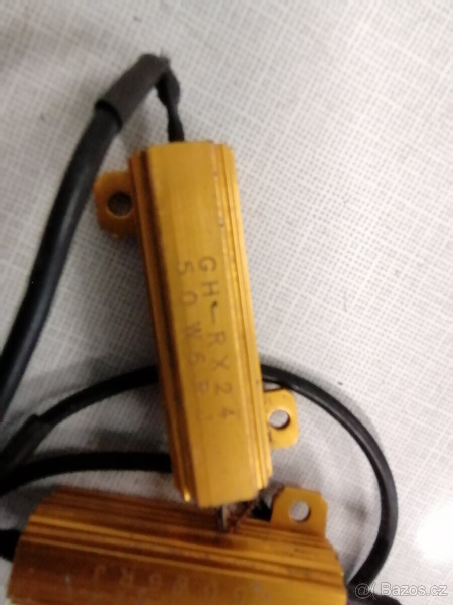 Rezistor pro LED Autožárovky odpor 6ohm, 50W - 2