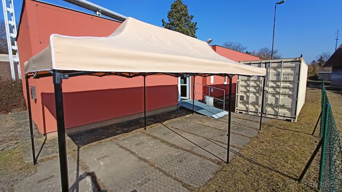 Párty stan nůžkový profi velký 3x6m - 2