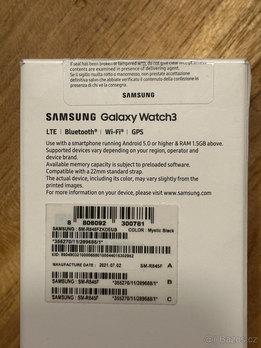 Nové chytré hodinky Samsung Galaxy Watch 3 45mm SM-R845F - 2