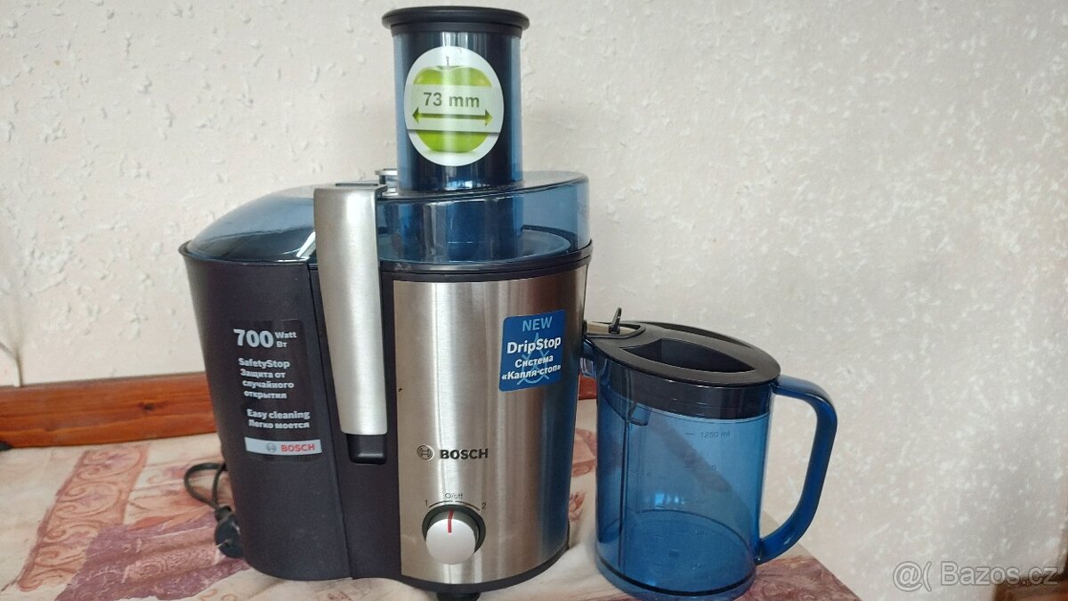 Odšťavňovač BOSCH VitaJuice 3 700w - 2