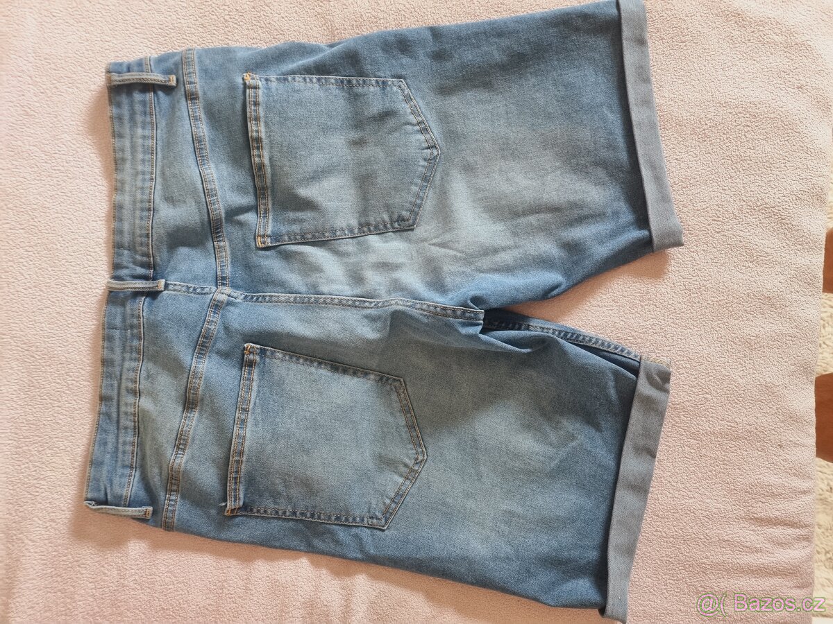 Pánské riflové šortky xxl - 2