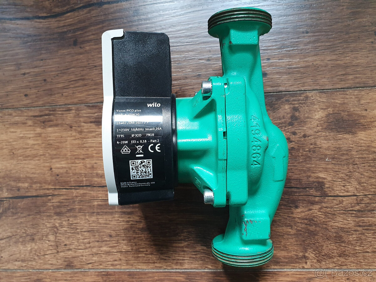 Vysokoefektivní oběhové čerpadlo Wilo Yonos PICO plus - 2