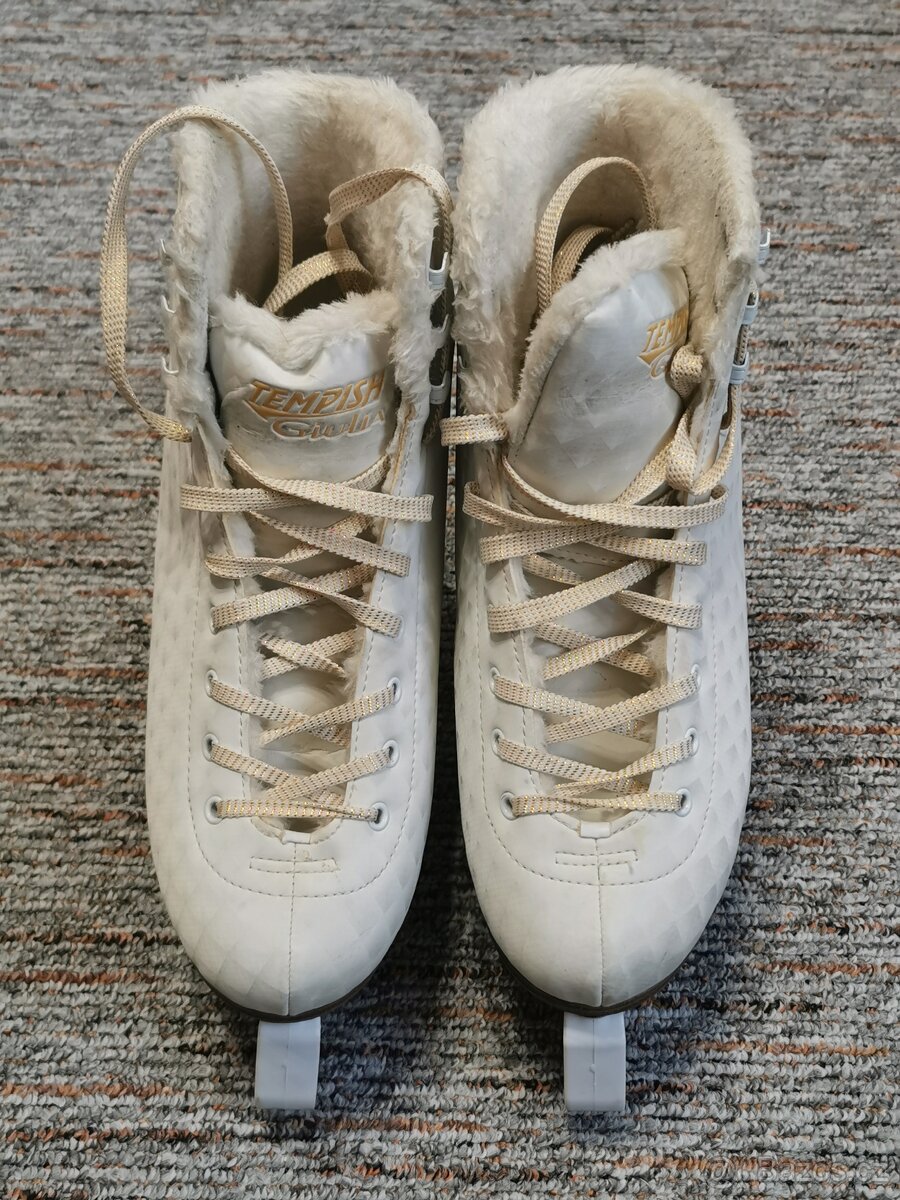 Dámské bílé lední brusle, velikost 41 - 2