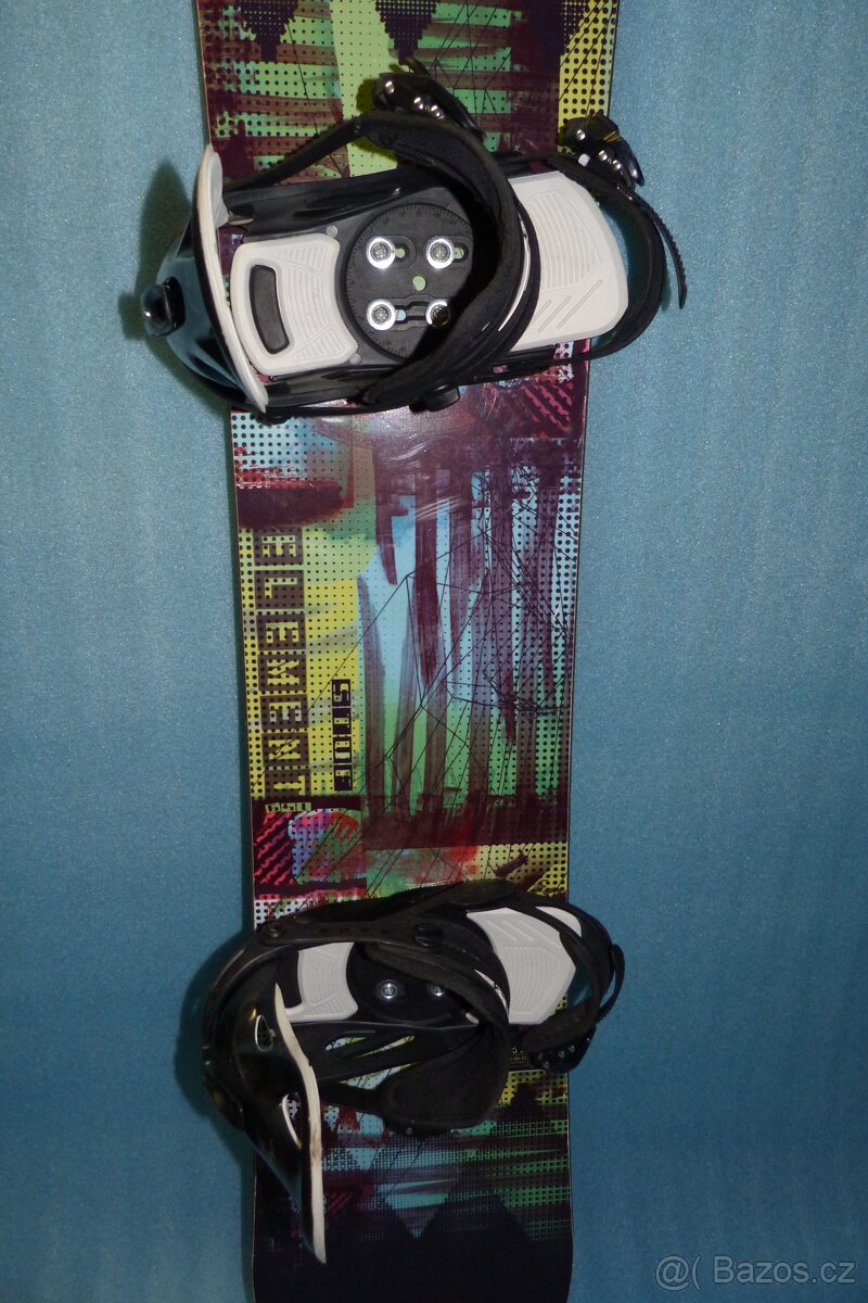 snowboard STUF Element + vázání - 149 cm - 2