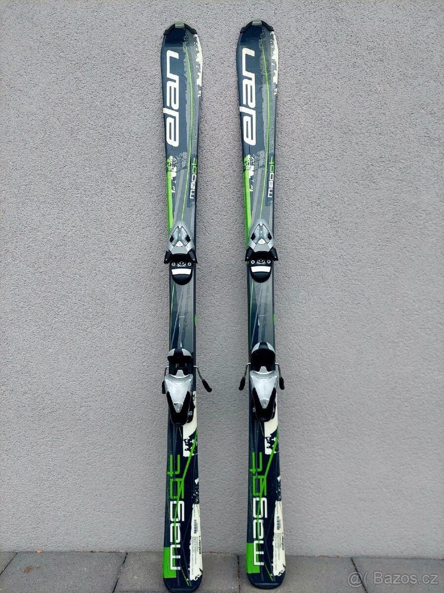 Lyže ELAN, 144 cm + lyžáky NORDICA - 2