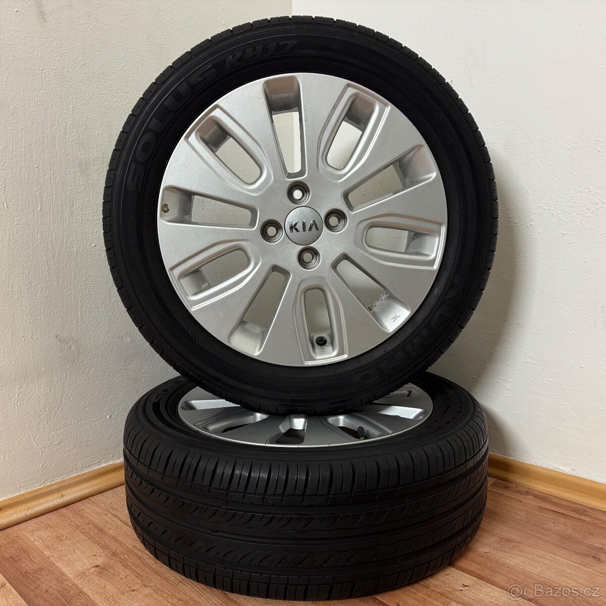 KIA RIO/STONIC 4x100 R16 ET43+LETNÍ 195/55R16 6mm - 2