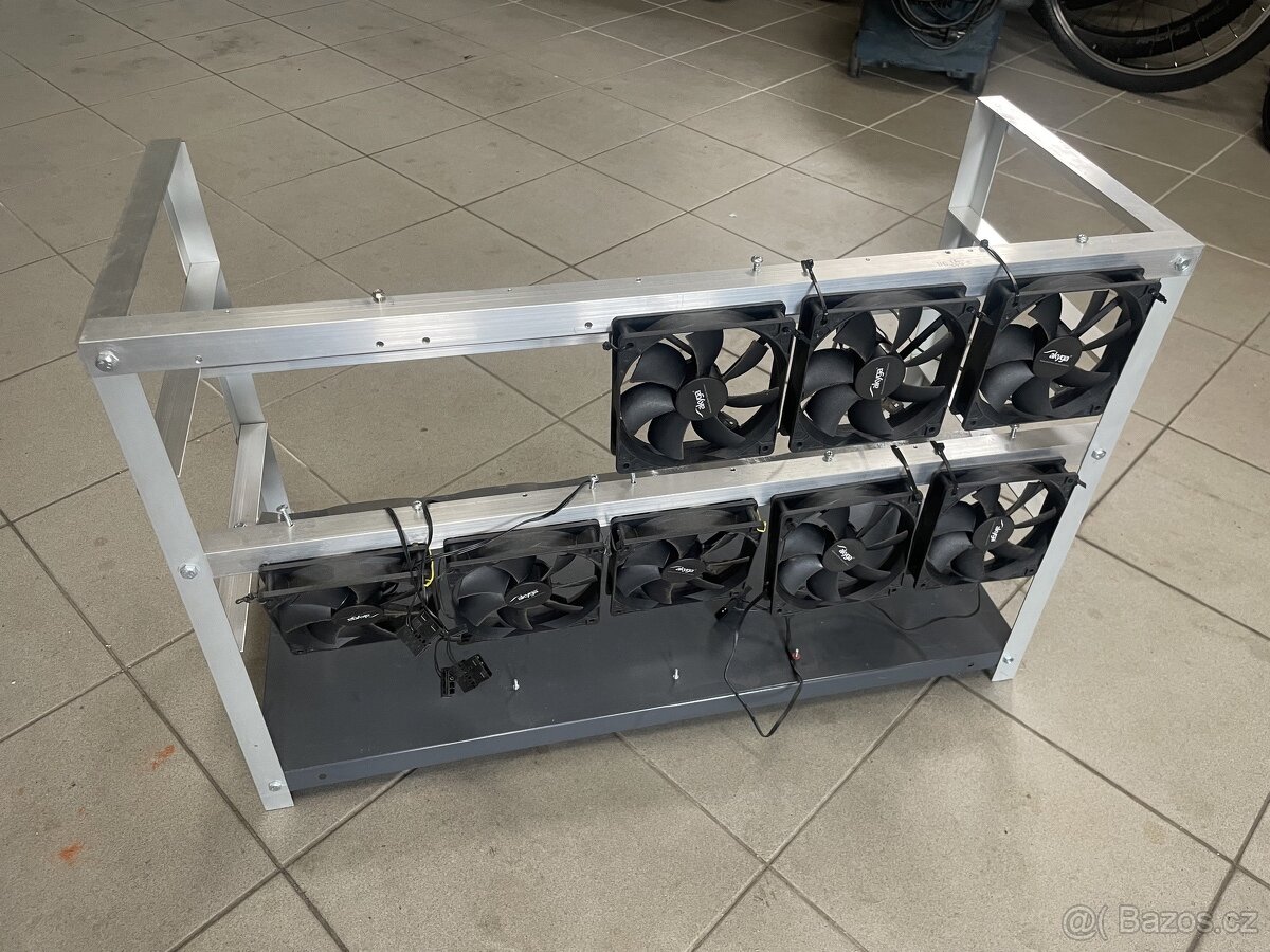 hliníková konstrukce pro mining rig - 2