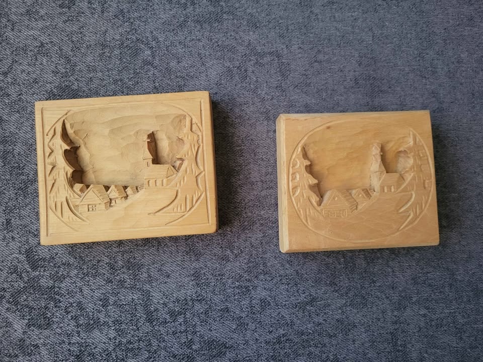 Dřevořezba - obrázky na pověšení - 2