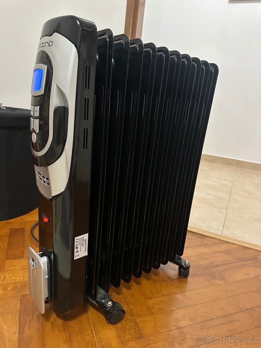 Elektrický olejový radiátor Guzzanti GZ 411BD - 2