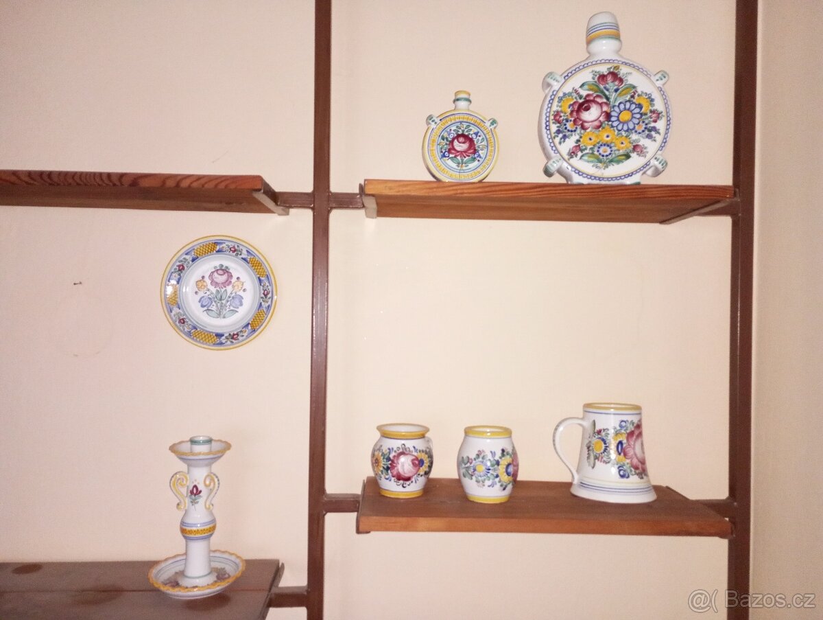 Slovácká keramika - sada 17 ks / jednotlivě - 2